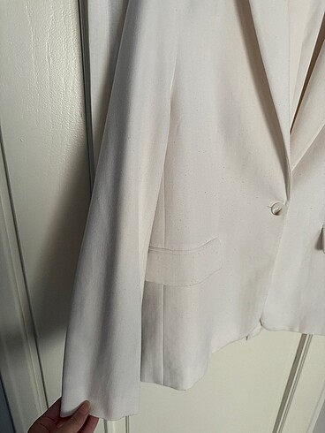 m Beden STRADIVARIUS EKRU BLAZER CEKET