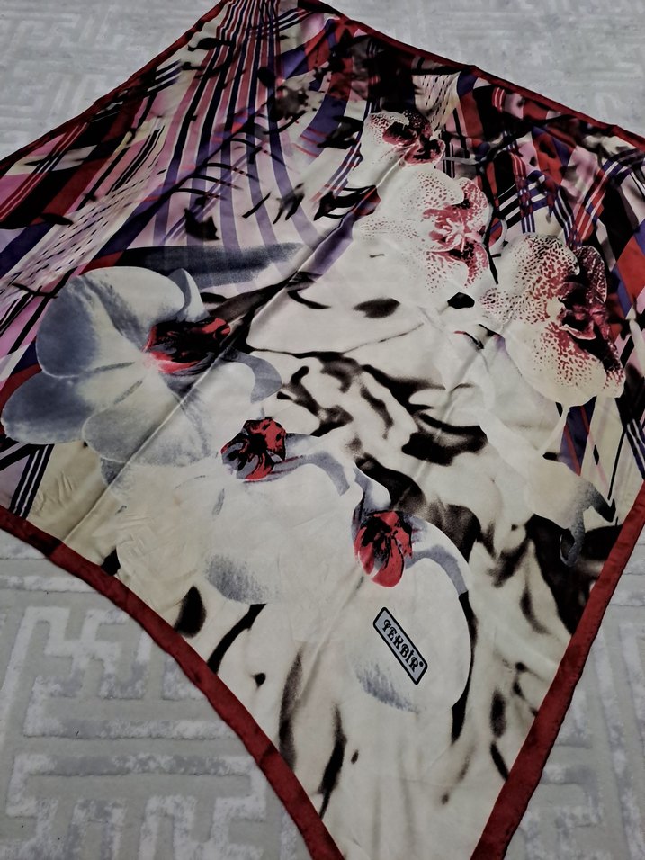 tekbir ipek eşarp - Görsel 2