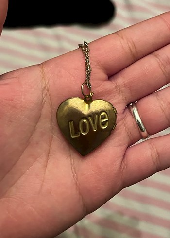 vintage lovket kalpli kolye - Görsel 2