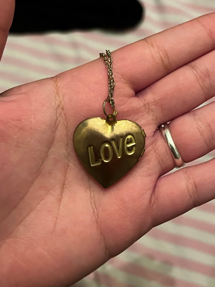 vintage lovket kalpli kolye - Görsel 2