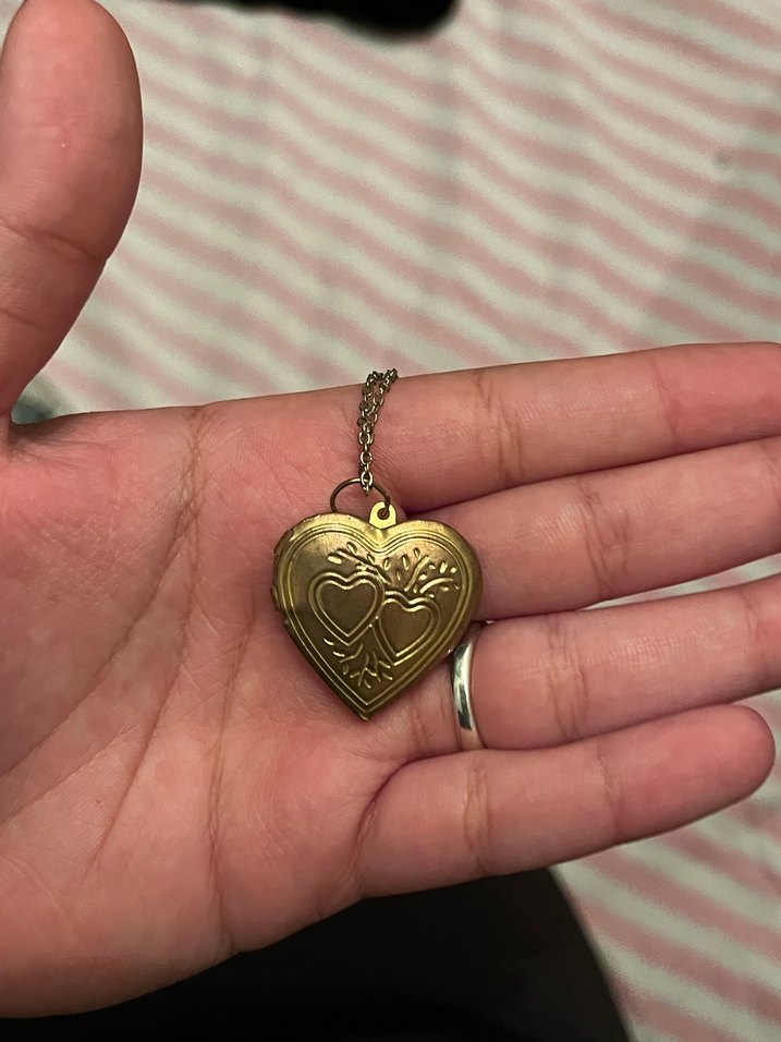 vintage lovket kalpli kolye - Görsel 3