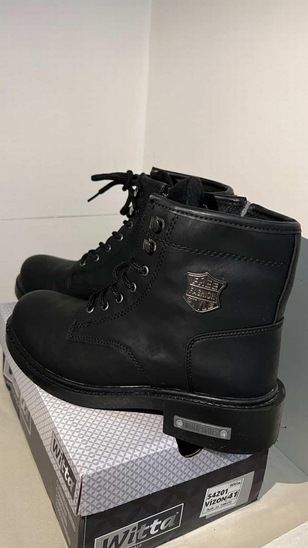 Siyah Deri Erkek Bot - Görsel 4