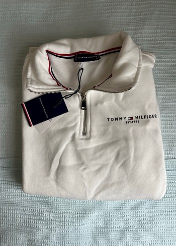 Tommy Hilfiger fermuarlı sweatshirt