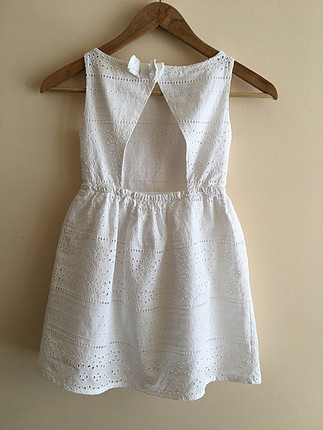 universal Beden beyaz Renk H&M 6 yaş çocuk elbise 