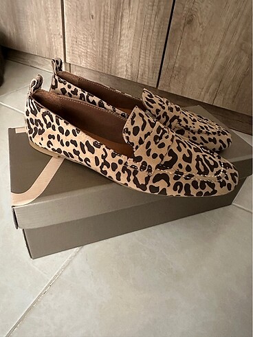 38 Beden Zara deri loafer