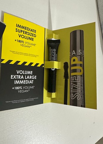 Sephora Size Up Maskara - Hacim Veren - Görsel 2