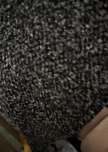 Gri Yünlü Kürklü çeket - Görsel 4