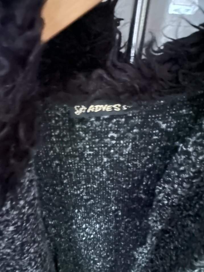 Gri Yünlü Kürklü çeket - Görsel 2