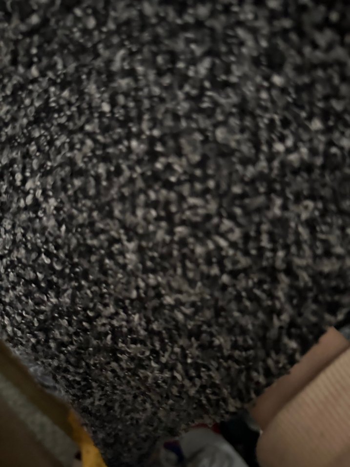 Gri Yünlü Kürklü çeket - Görsel 4