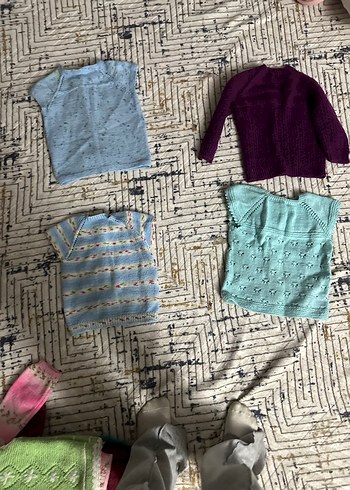 Kız Çocuk Bohem Örgü Hırka - Görsel 12