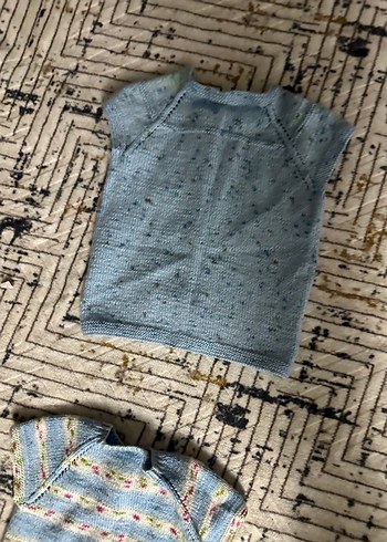 Kız Çocuk Bohem Örgü Hırka - Görsel 18