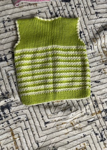 Kız Çocuk Bohem Örgü Hırka - Görsel 15