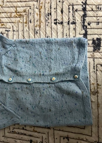 Kız Çocuk Bohem Örgü Hırka - Görsel 5