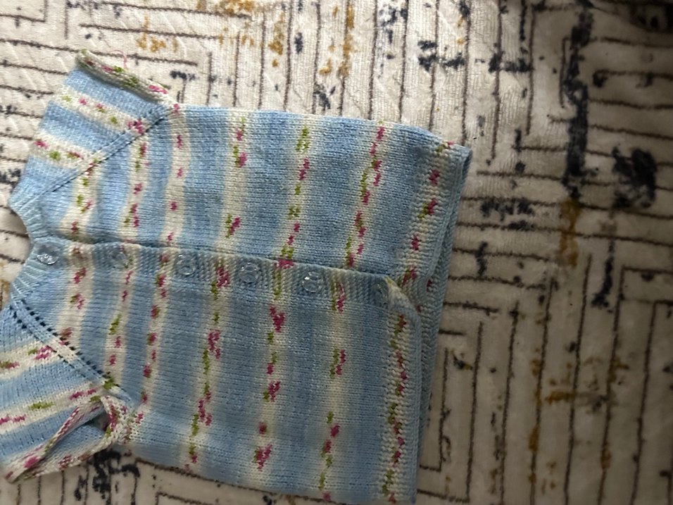 Kız Çocuk Bohem Örgü Hırka - Görsel 4