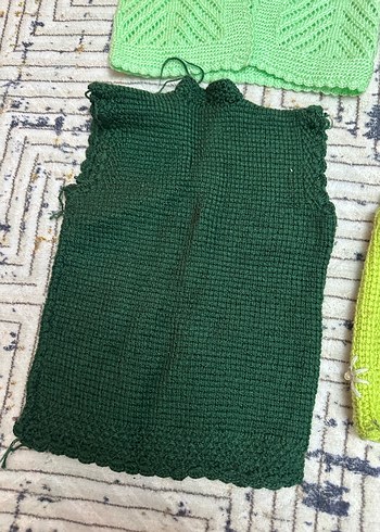 Kız Çocuk Triko Hırka ve Kazak Seti - Görsel 11