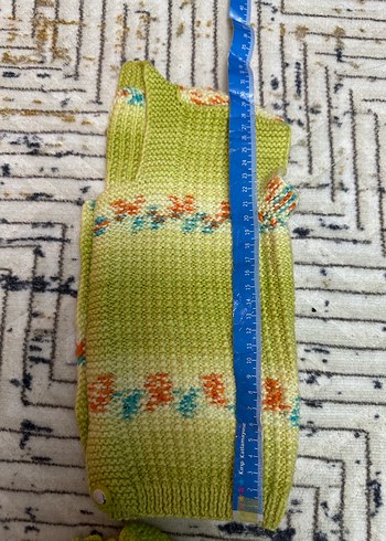 Kız Çocuk Triko Hırka ve Kazak Seti - Görsel 18