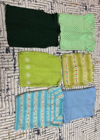 Kız Çocuk Triko Hırka ve Kazak Seti - Görsel 16