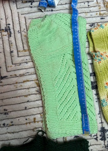 Kız Çocuk Triko Hırka ve Kazak Seti - Görsel 17