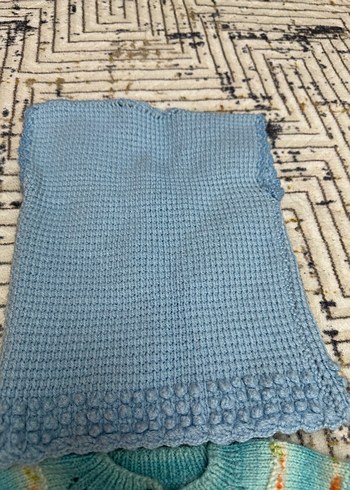 Kız Çocuk Triko Hırka ve Kazak Seti - Görsel 8