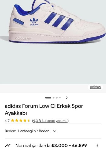 orjinal adidas Forum Low ayakkabının - Görsel 2