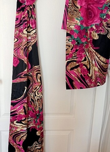 Saten likralı kumaş özel dikim abiye - Görsel 12