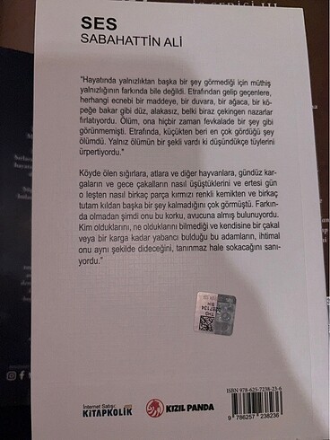  Ses-Sabahattin Ali