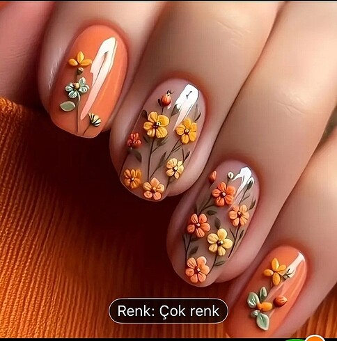 Nail art takma tırnak