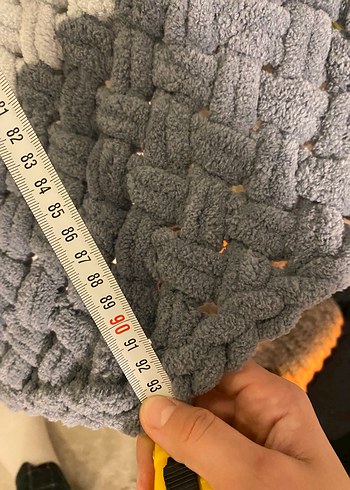 Gri Triko Çocuk Battaniyesi - Görsel 2