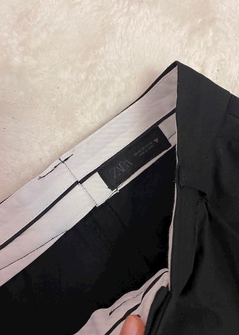 Siyah Straight Kumaş Kadın Pantolon - Görsel 2