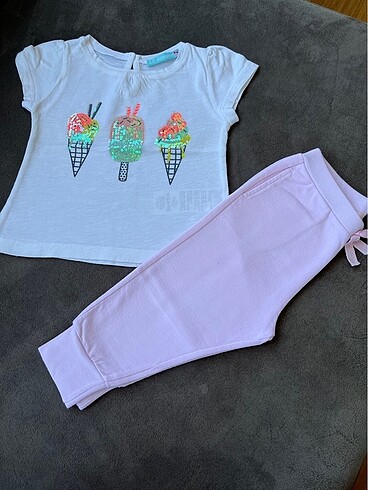İdilbaby kız bebek pijama takımı