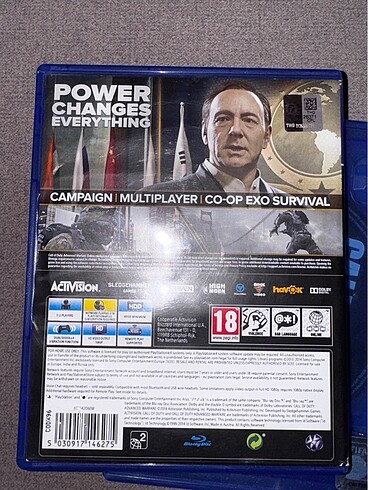 Beden Renk Call of Duty advanced warfare ps4