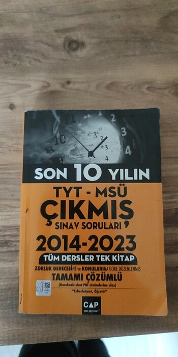 Son 10 yılın tyt msü çıkmış sınav soruları 2014-2023 tüm dersler