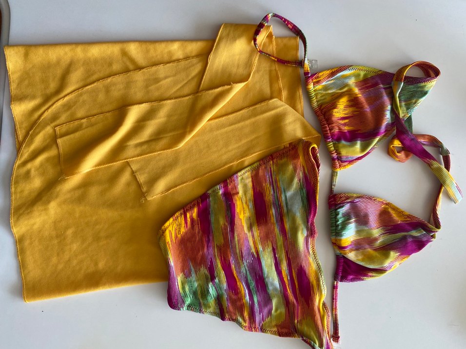 Pareo  etek bağlamalı - Görsel 5