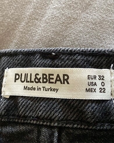 32 Beden Pull&bear kot şort XXS