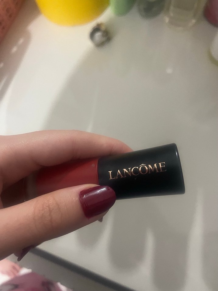 Lancome kırmızı ruj - Görsel 4