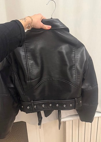Zara Deri Ceket - Görsel 2