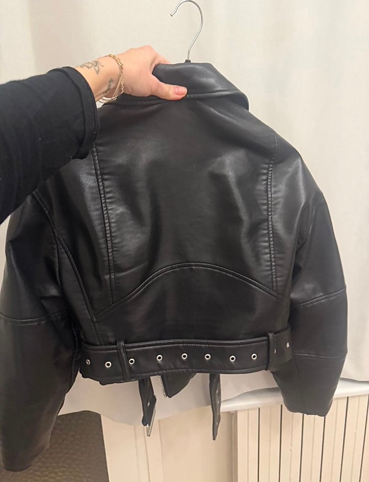 Zara Deri Ceket - Görsel 2