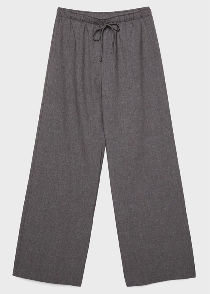 Stradivarius uzun dökümlü şık pantolon - Görsel 5