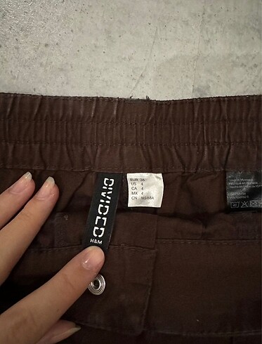 36 Beden H&M Kahverengi Şort