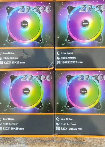 Diger ZR-300 RGB Bilgisayar Fanı 120x120x25 mm