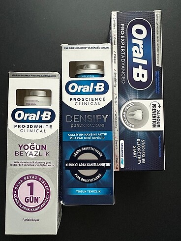 Oral-b diş macunu