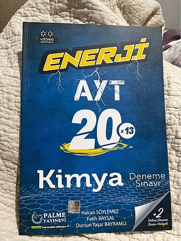 palme ayt kimya denemesi