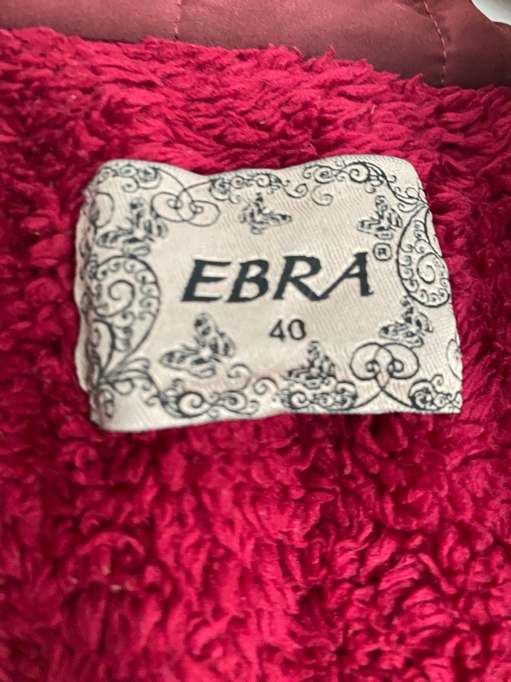 Bordo Kemerli Kadın Mont - Görsel 3