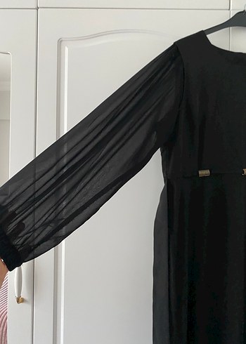 Ceketli büyük beden elbise - Görsel 5