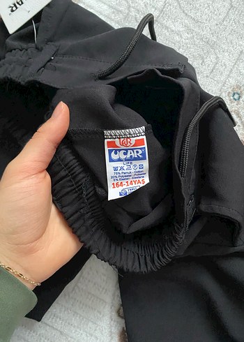 Erkek çocuk siyah kumaş pantolon - Görsel 4