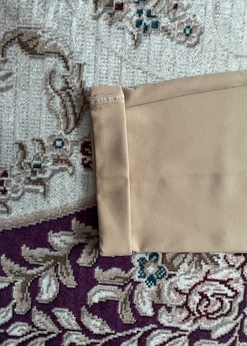 Bej Kadın Kumaş Pantolon - Görsel 2