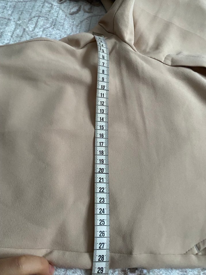 Bej Kadın Kumaş Pantolon - Görsel 4