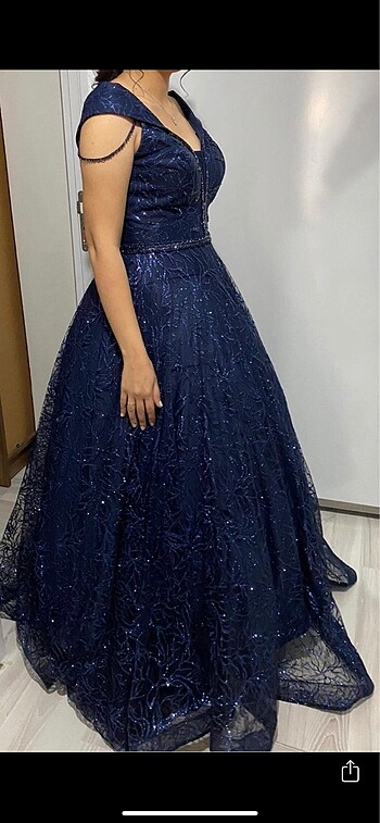 Mavi abiye - Görsel 6