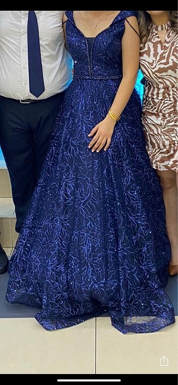 Mavi abiye - Görsel 2