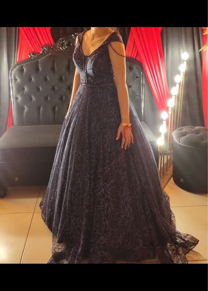 Mavi abiye - Görsel 4